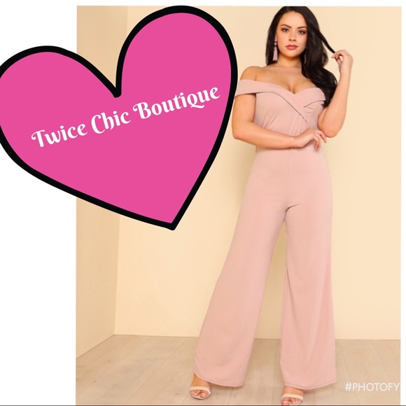 blush jumpsuit plus size